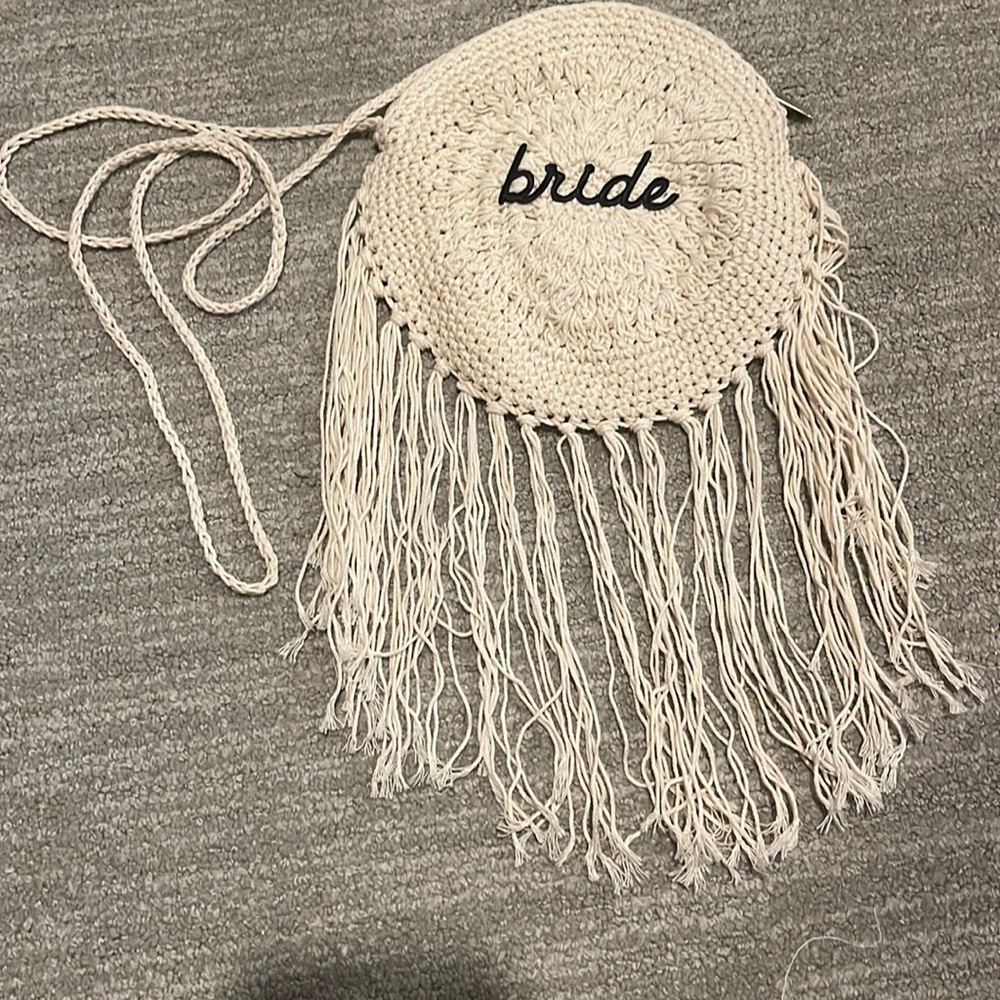 Brand new Boutique bride beach vibes purse